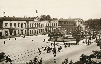 1940 r Dworzec Główny, 1940 r. Wł. G. Onyszko