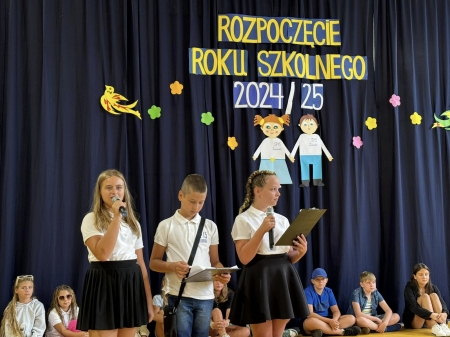 Rozpoczęcie roku szkolnego 2024/2025