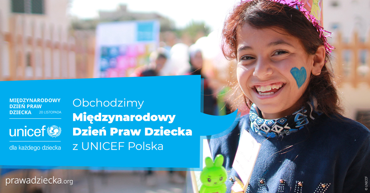 Świętujemy Międzynarodowy Dzień Praw Dziecka z UNICEF!