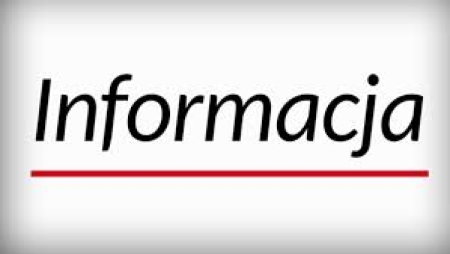 INFORMACJA DOTYCZĄCA ODDZIAŁÓW PRZEDSZKOLNYCH