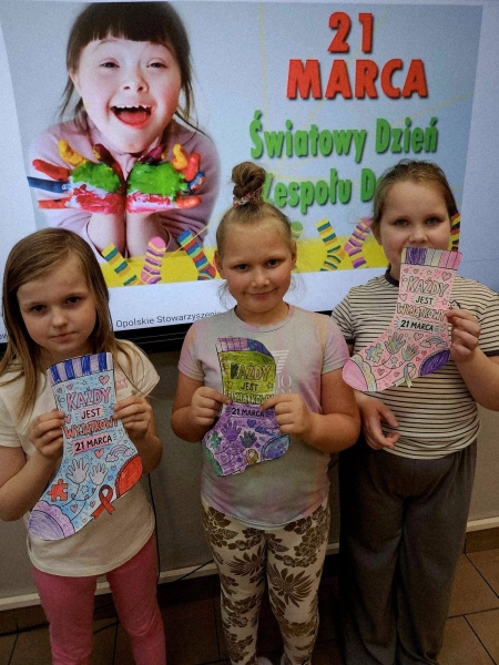 Dzień Dzieci z Zespołem Downa w naszej szkole