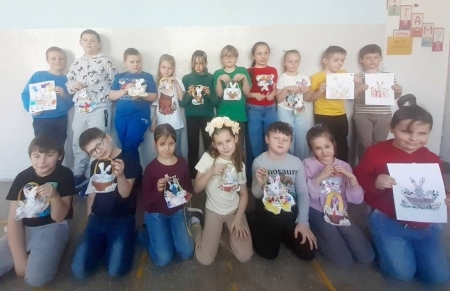 Wielkanocne warsztaty twórcze w kl. 2C