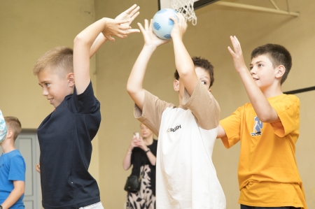 Zajęcia sportowe „Szkoła Przyjazna Piłce”