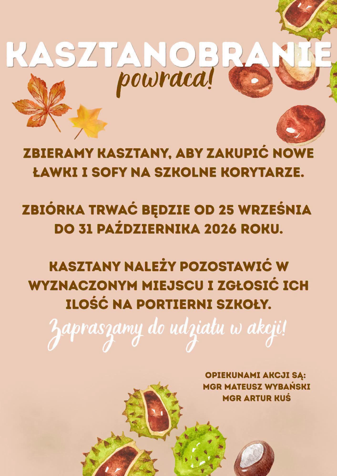 Kasztanobranie powraca!