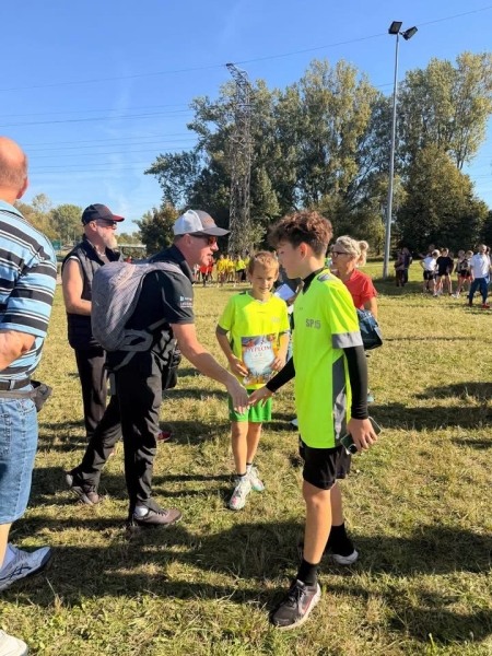 Wysokie lokaty naszych uczniów biegach przełajowych!