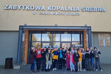 W poszukiwaniu srebra, czyli wycieczka siódmoklasistów do Tarnowskich Gór